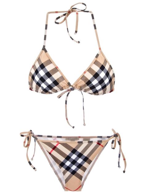 burberry bikini swimsuit.